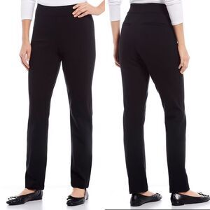 SPANX‎ SPANXsmooth™ PerfectFit Ponte Slim Straight Pants Black Women’s Size L